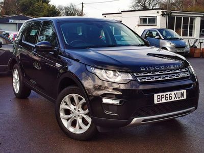 Used Land Rover Discovery Sport HSE 180 HP (132 kW) 2017 Black SUV