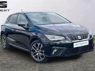 Used Seat Ibiza XCELLENCE 108 HP (79 kW) 2023 Black Hatchback
