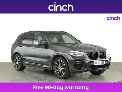 Grey Used 2020 BMW X3 M Sport SUV | £25,999 (Fair price)