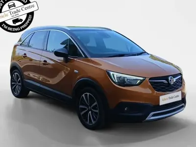 Used Vauxhall Crossland X Elite 81 HP (59 kW) 2018 Orange SUV