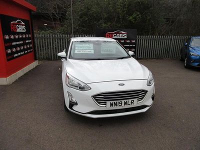 Used Ford Focus Titanium 125 HP (91 kW) 2019 White Hatchback