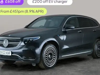 Used Mercedes EQC400 AMG Line Premium Plus 300 kW (408 HP) 2022 Grey SUV
