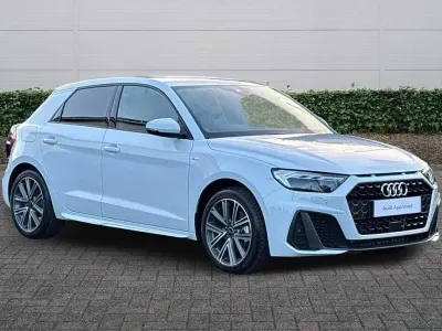 Used Audi A1 S-Line 150 HP (110 kW) 2025 Glacier white metallic SUV