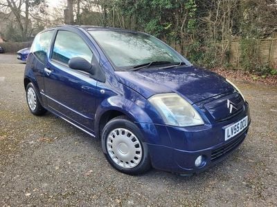 Used Citroën C2 60 HP (44 kW) 2005 Blue Hatchback