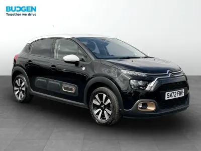 Used Citroën C3 PureTech 82 HP (60 kW) 2022 Black Hatchback