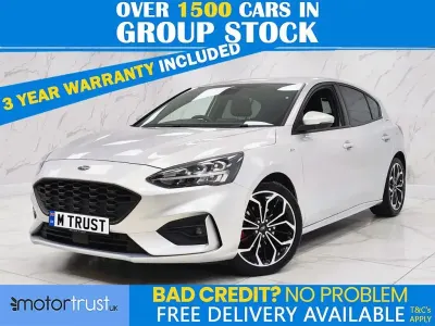 Used Ford Focus ST-Line X 125 HP (91 kW) 2020 Silver Hatchback