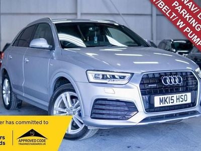 Silver Used 2015 Audi Q3 S-Line SUV | £8,885 (Fair price)