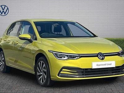 New VW Golf VIII Style 2026 Lime yellow Hatchback