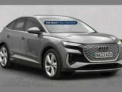 Used Audi Q4 e-tron S-Line 150 kW (204 HP) 2023 Grey SUV
