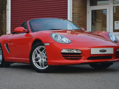 Used Porsche Boxster 255 HP (187 kW) 2010 Red Cabriolet