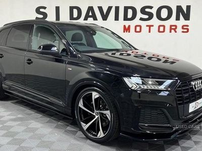 Black Used 2023 Audi Q7 S-Line SUV | £46,995 (Expensive)