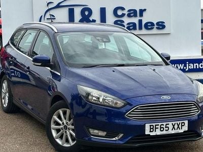 Used Ford Focus Titanium 150 HP (110 kW) 2015 Blue Estate