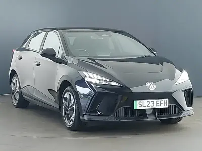 Used MG MG4 EV SE 125 kW (170 HP) 2023 Black Hatchback