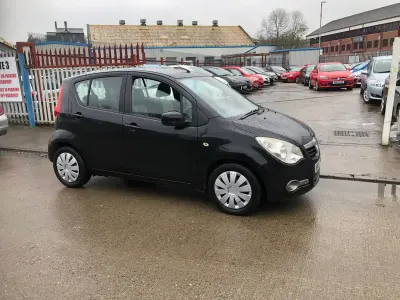 Używany Vauxhall Agila S 2012 Czarny Minivan