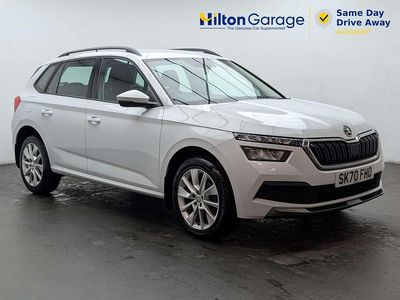 Used Skoda Kamiq SE 95 HP (69 kW) 2020 White SUV