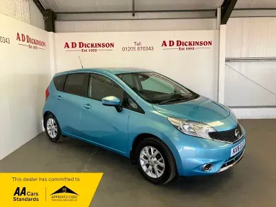 Used Nissan Note Acenta Premium 2016 Blue Hatchback