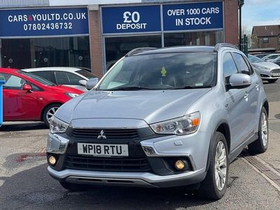 Używany Mitsubishi ASX 150 KM (110 kW) 2018 Srebrny SUV