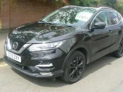 Used Nissan Qashqai N-Connecta 2018 Black SUV