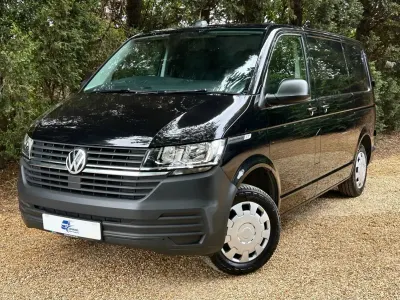 Used VW T6.1 Startline 110 HP (80 kW) 2022 Black Van