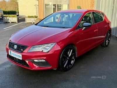 Used Seat Leon Black Edition 150 HP (110 kW) 2019 Red Hatchback