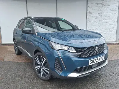 Used Peugeot 3008 Premium 131 HP (96 kW) 2022 Blue SUV