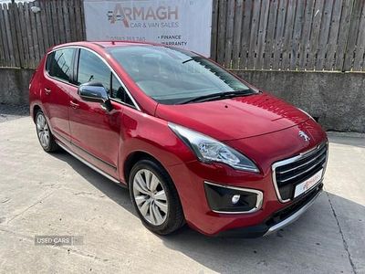 Used Peugeot 3008 Active 150 HP (110 kW) 2013 Red Hatchback