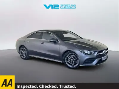 Used Mercedes CLA200 AMG line 163 HP (119 kW) 2020 Grey Coupe