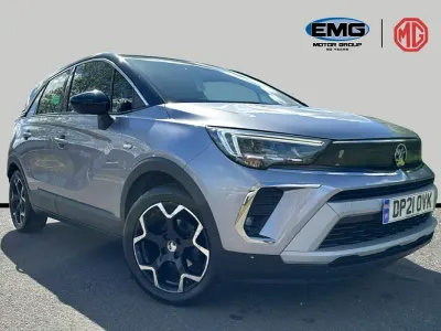 Begagnad Vauxhall Crossland Elite 83 HK (61 kW) 2021 Grå SUV