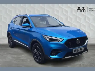 Used MG ZS Exclusive 106 HP (77 kW) 2022 Blue SUV