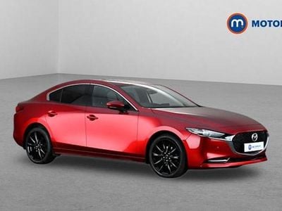 Begagnad Mazda 3 Inclusive 186 HK (136 kW) 2022 Röd Sedan