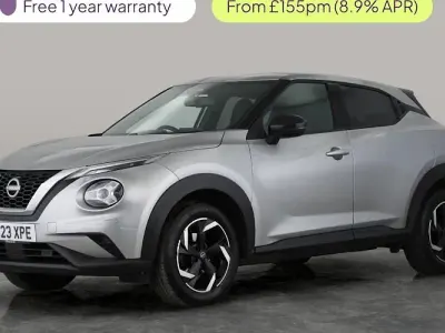 Used Nissan Juke N-Connecta 114 HP (83 kW) 2023 Silver SUV