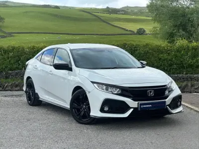 Used Honda Civic Sport 126 HP (92 kW) 2019 White Hatchback