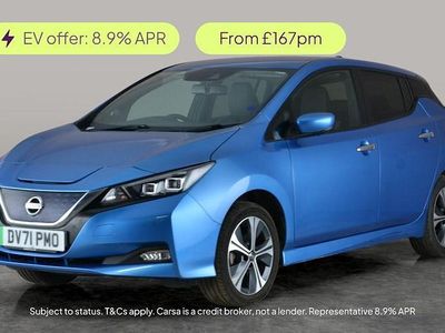 Blue Used 2021 Nissan Leaf Tekna Hatchback | £11,710 (Fair price)