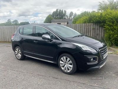 Black Used 2015 Peugeot 3008 Active Hatchback | £2,799 (Fair price)