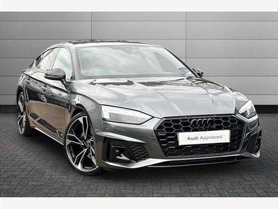 Used Audi A5 Sportback Black Edition 150 HP (110 kW) 2023 Grey Hatchback