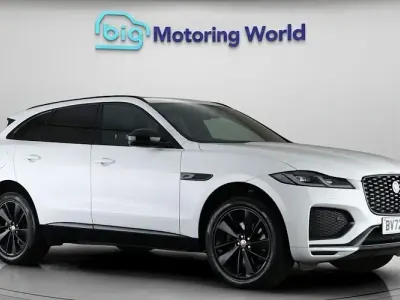 Used Jaguar F-Pace R-Dynamic 204 HP (150 kW) 2022 White SUV