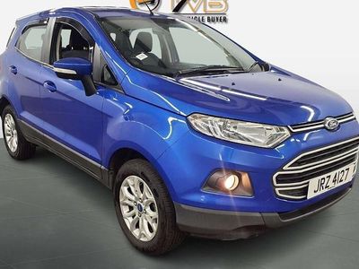 Blue Used 2015 Ford Ecosport Zetec SUV | £4,495 (Fair price)