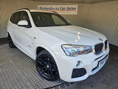 Used BMW X3 M Sport 190 HP (139 kW) 2017 White SUV