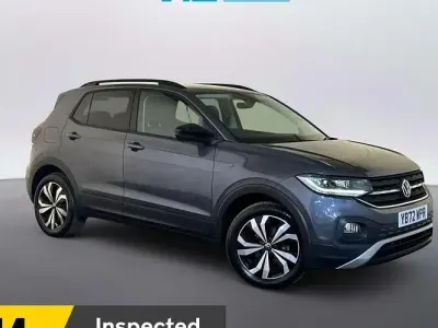 Used VW T-Cross Black Edition 110 HP (80 kW) 2023 Grey SUV