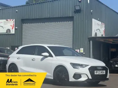 Used Audi A3 Sportback Sport 150 HP (110 kW) 2023 White Hatchback