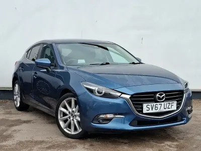 Used Mazda 3 Inclusive 120 HP (88 kW) 2017 Blue Hatchback