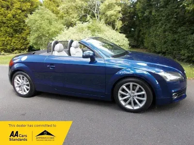Usado Audi TT Roadster Sport 170 CV (125 kW) 2012 Azul Descapotable