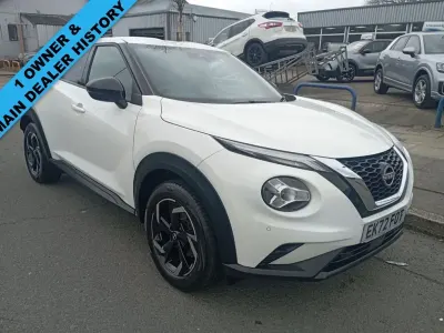 Used Nissan Juke N-Connecta 114 HP (83 kW) 2023 White SUV