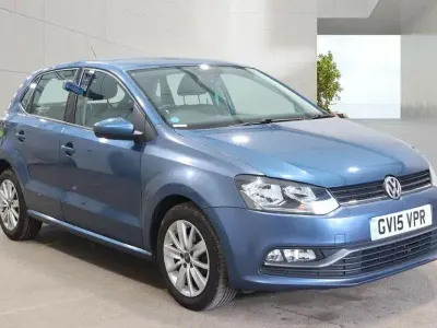 Used VW Polo SE 2015 Blue Hatchback
