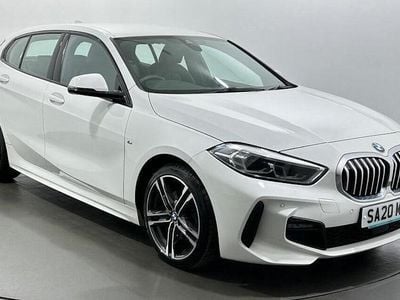 Used BMW 118 M Sport 140 HP (102 kW) 2020 White Hatchback