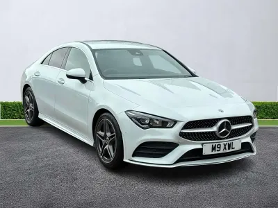 Used Mercedes CLA200 AMG line 2021 White