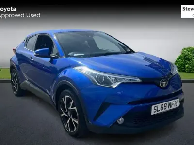 Used Toyota C-HR Design 116 HP (85 kW) 2018 Blue SUV