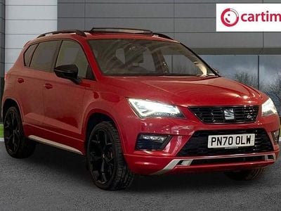Usado Seat Ateca 4Drive 190 HP (139 kW) 2020 Vermelho SUV