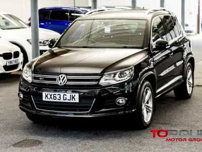 Used VW Tiguan R-line 177 HP (130 kW) 2013 Black SUV