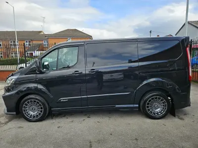 Used Ford Transit Custom Limited 170 HP (125 kW) 2023 Black Van